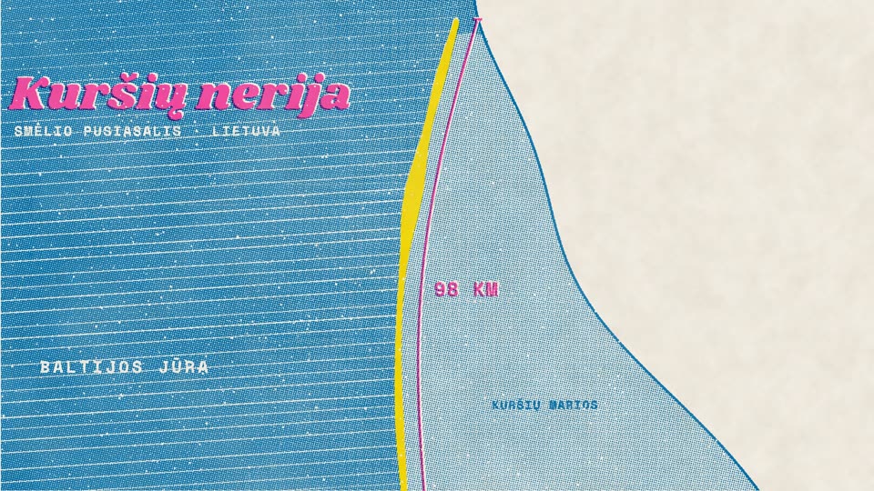 Kuršių nerija, a frame from the film