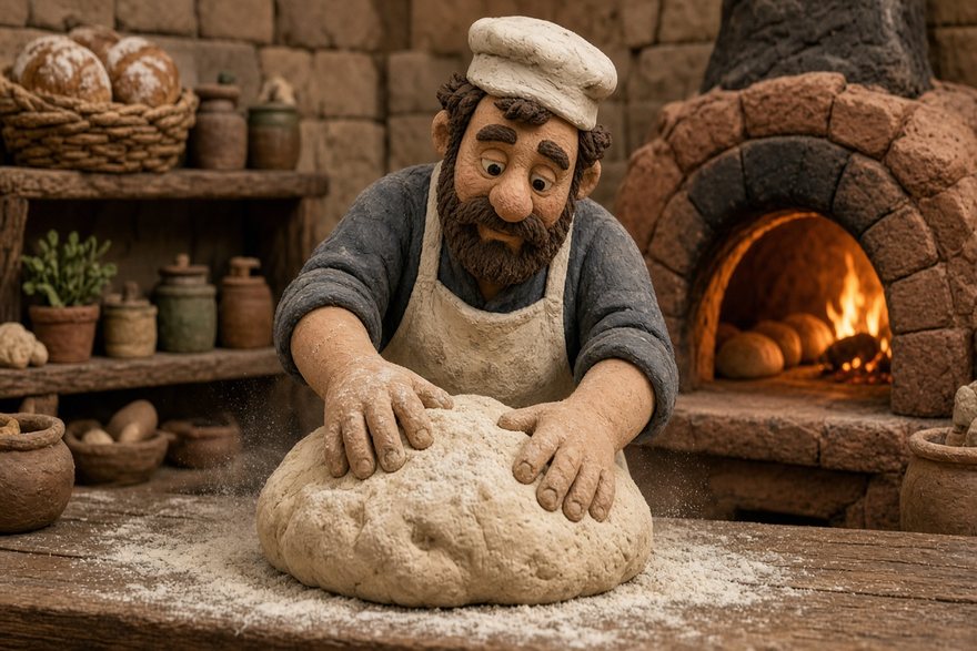 Claymation look style