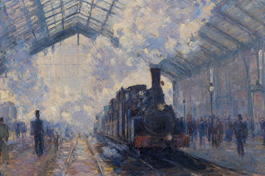 Impressionism explainer film style, sample frame